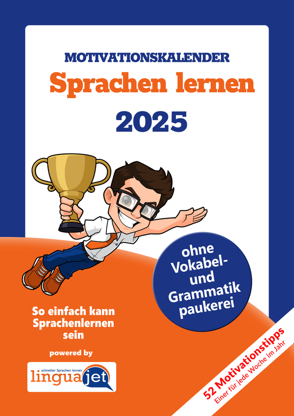 Sprachen lernen - Digitaler Motivationskalender 2025
