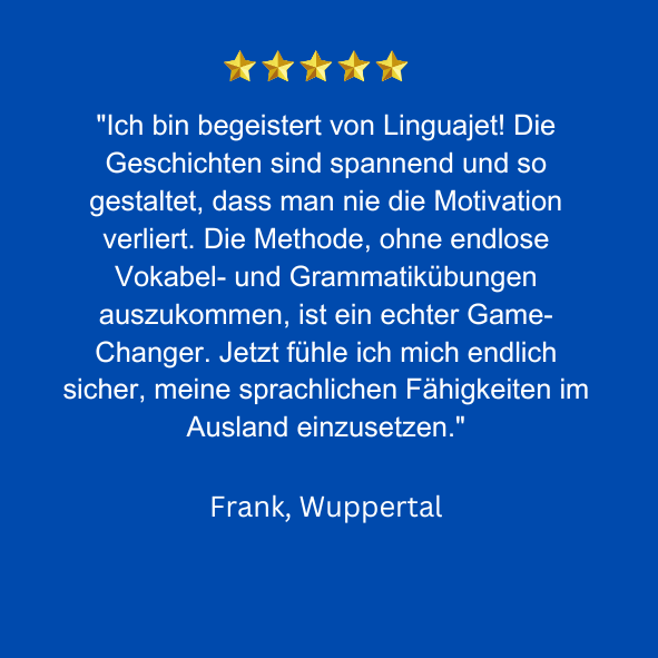 Linguajet FAMILY - 12 Monate Nutzung der Sprachlernplattform