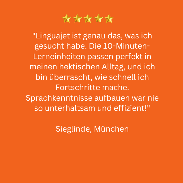 Linguajet PREMIUM - 12 Monate Nutzung - Linguajet