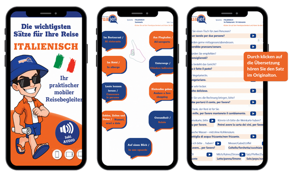 Linguajet Audio eBook ITALIENISCH - Ihr mobiler Reisebegleiter